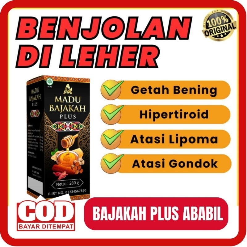 

[BISA COD] MADU BAJAKAH PLUS ABABIL 280 GR - MADU BAJAKAH ABABIL ATASI BENJOLAN DI LEHER KANKER KISTA BENJOLAN & WASIR