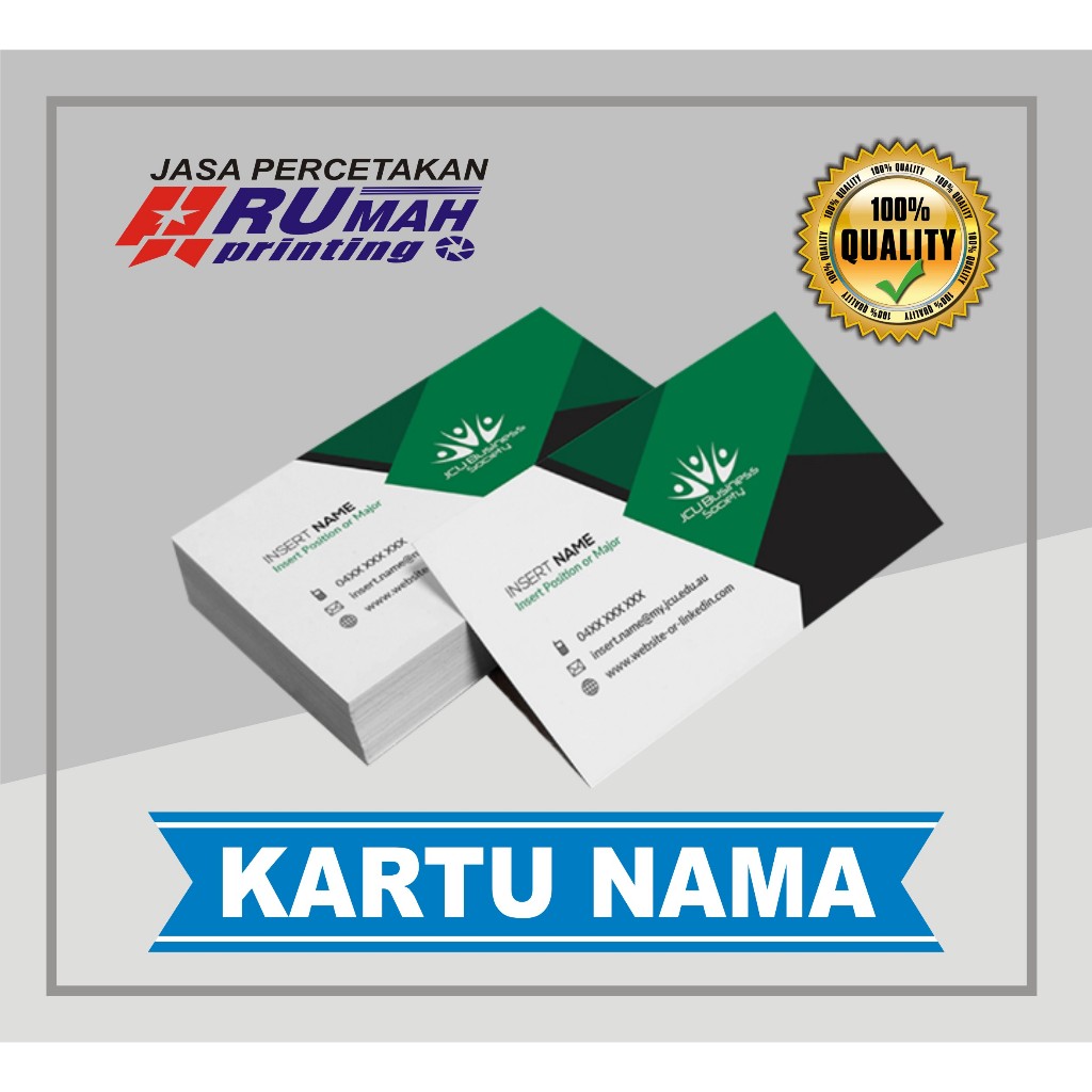 

Kartu Nama/Name Card 1 Box Isi 100 pcs