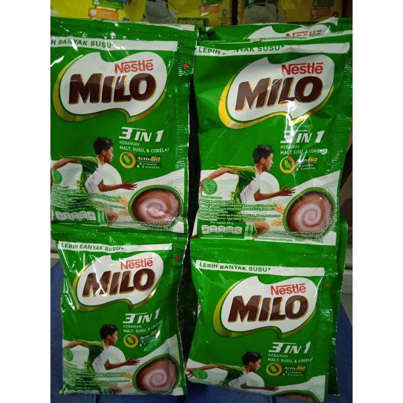 

Susu Milo 3 in 1 Sachet