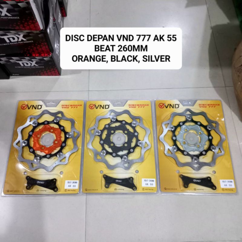Disc depan VND Beat AK55 260 mm