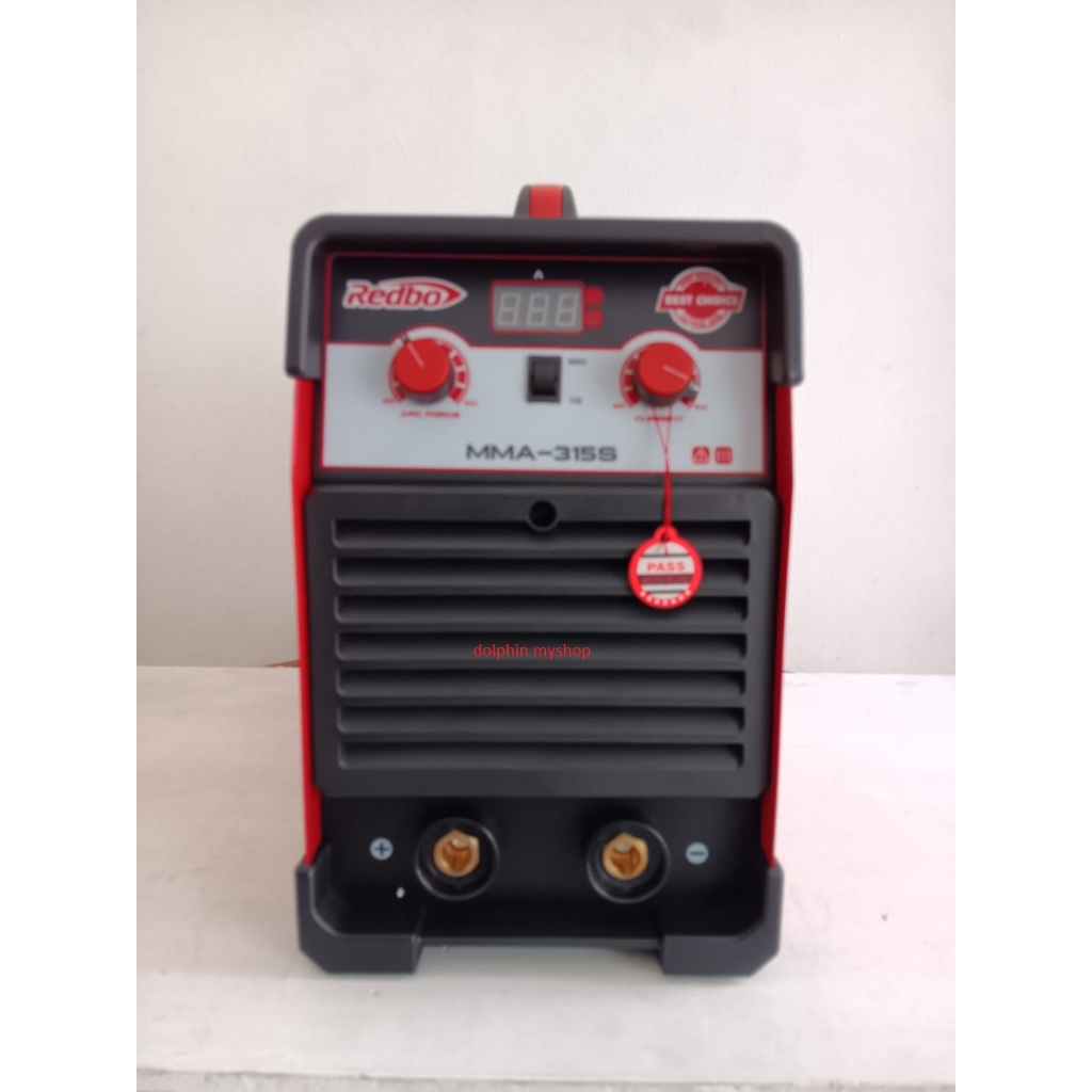 Mesin Las Travo Inverter REDBO MMA 315 S 315S 1 Phase 300A 300 A