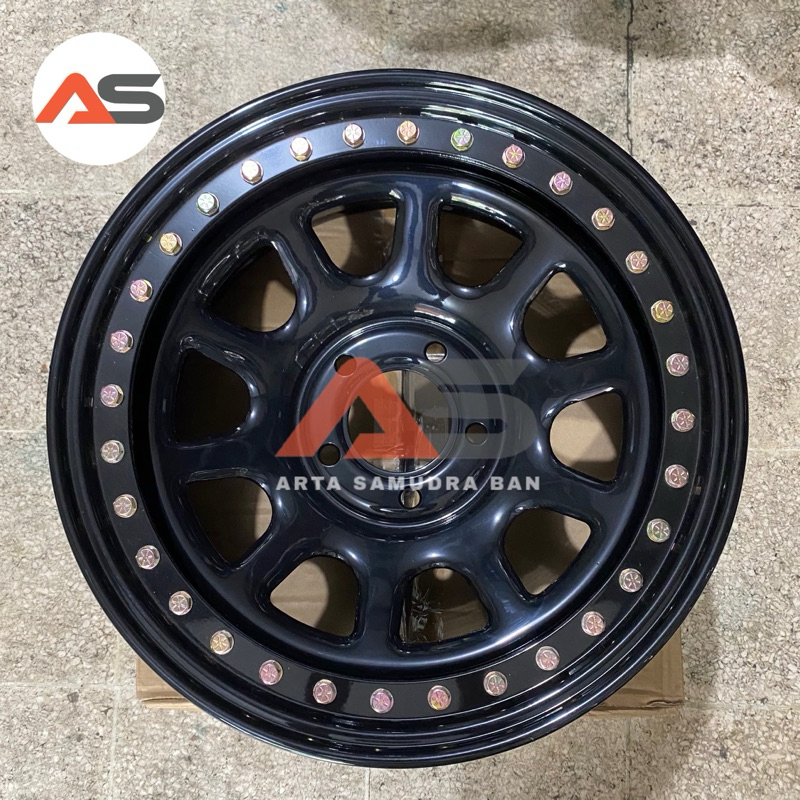 Velg Daytona Besi Steel Beadlock R 17 R17 PCD 5X127 5-127 Jeep Rubicon