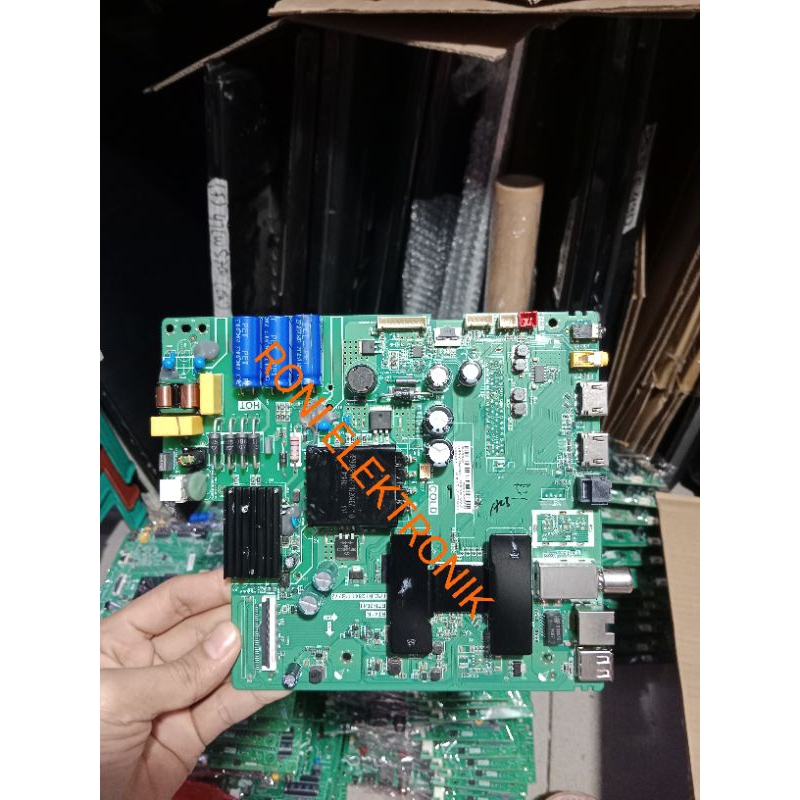 MB MAINBOARD TV LED TCL L40S65A 40S65A MOTHERBOARD MOBO MICOM MODUL MESIN TV TCL 40S65A