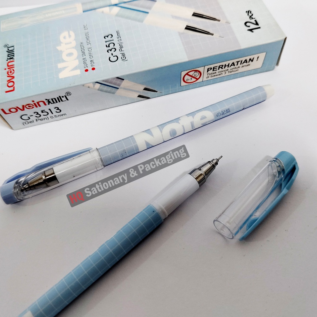 

Pulpen Lovein Gel G-3513 0.5 mm