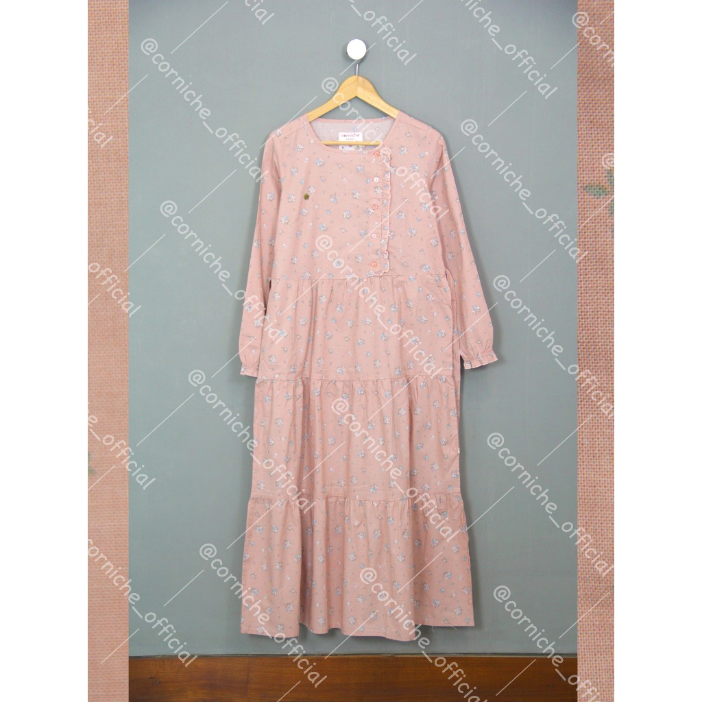 Corniche Livie Dress Peach - TB501685