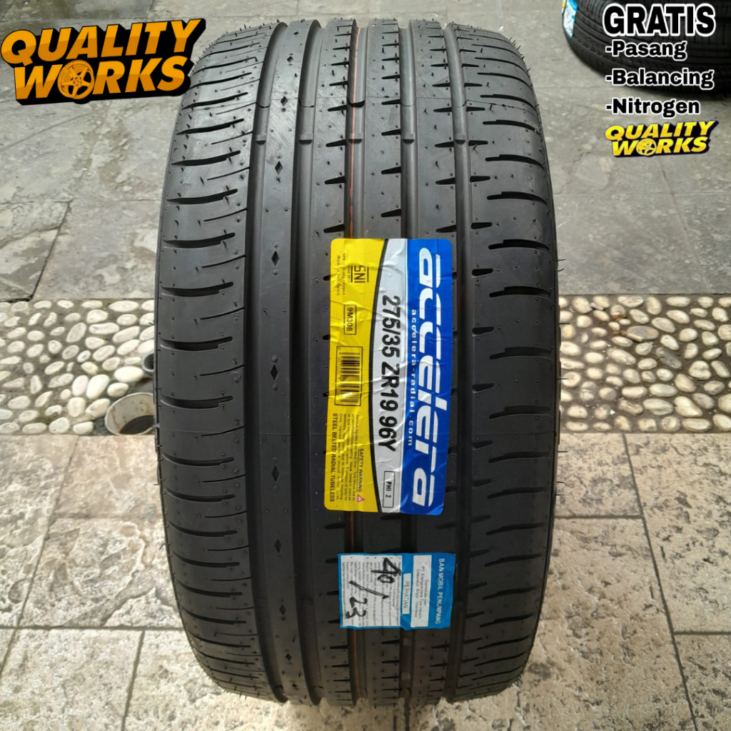 Promo Ban murah ring 19 ukuran 275 35 R19 / 275/35 R19 Accelera Phi 2 - Toko Ban mobil murah
