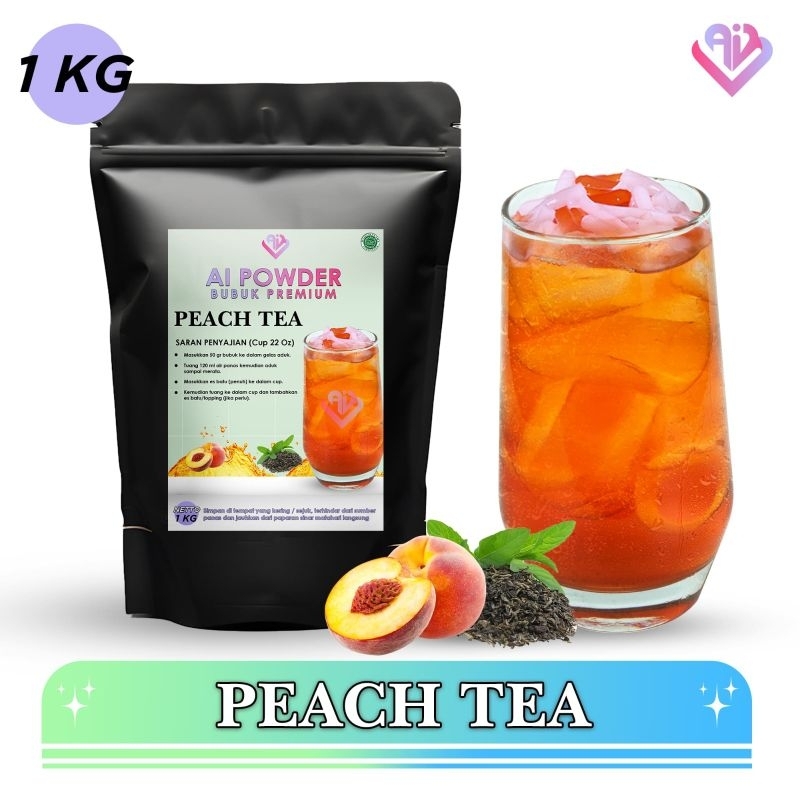

Peach Tea Bubuk Minuman Premium The Best Instan 1Kg