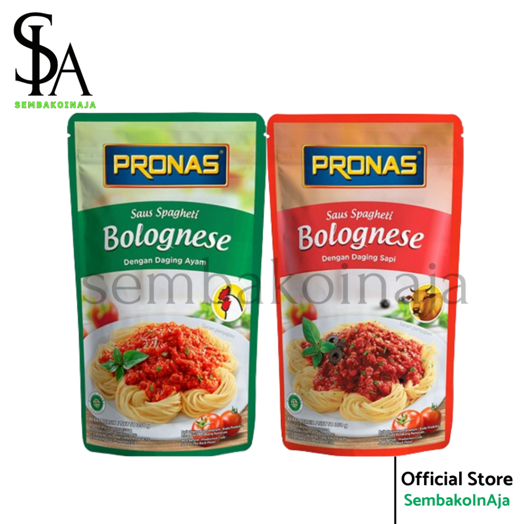 

[ PRONAS ] Saus Spagheti Bolognese 195gr