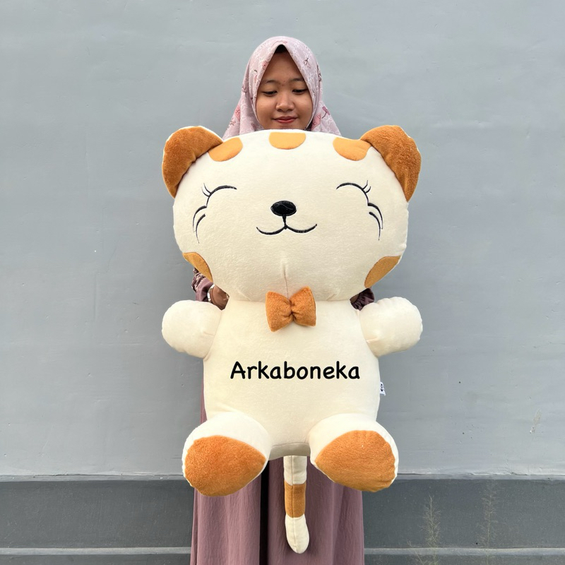 BONEKA KUCING KAWAI/KUCING JEPANG/KUCING LUCU UK 60CM