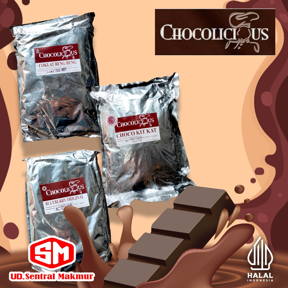 

BUBUK MINUMAN MERK "CHOCOLICIOUS" ANEKA VARIAN RASA 1 KG