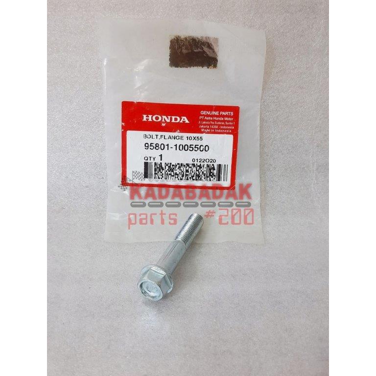 10mm ORI Bolt Flange Baut Gantung Dudukan Pegangan Knalpot Belakang Original Tiger Revo Tirev Tiger 