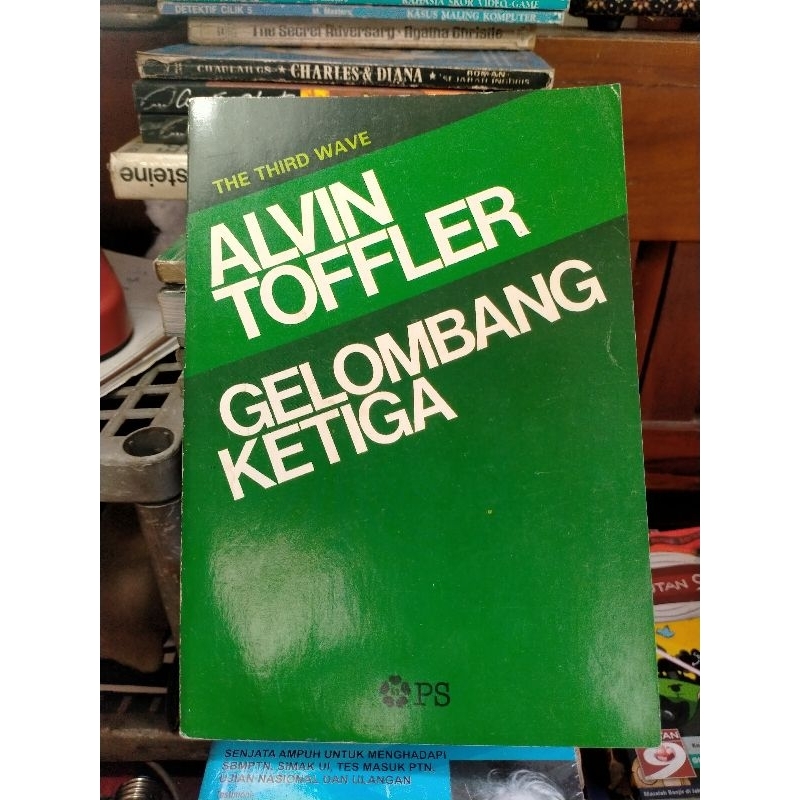 ALVIN TOFFLER GELOMBANG KETIGA. used