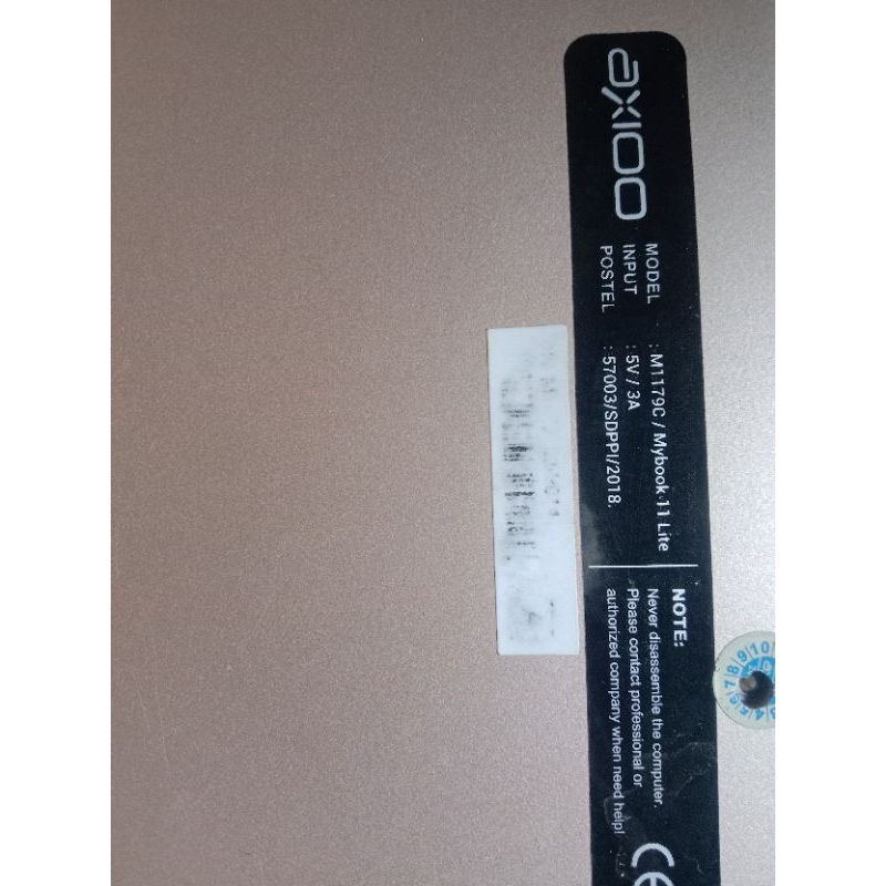 KEBEL CHILDBOARD LEPTOP AXIO MODEL M1179C/MYBOOK 11 LITE