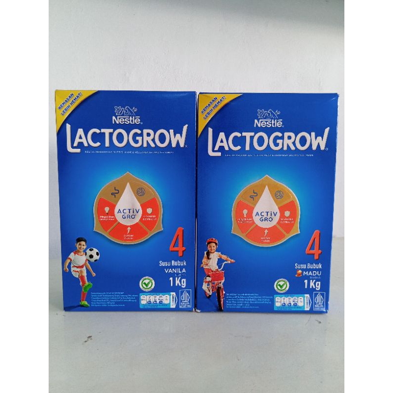 Susu Lactogrow 4+ Rasa Vanila & Madu 1Kg