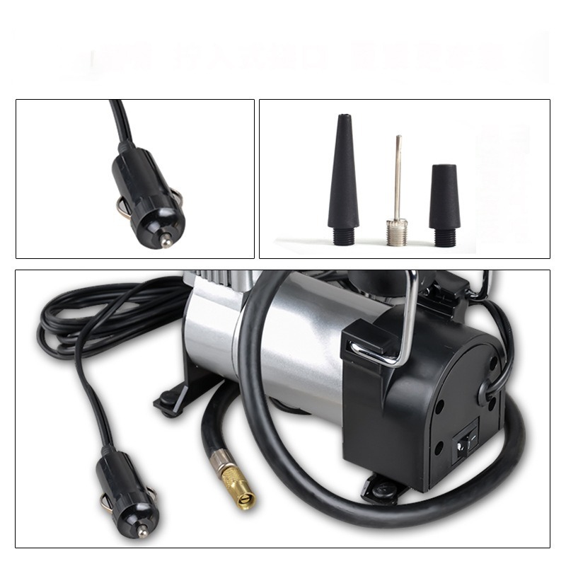 Disc Kompresor Angin Listrik Kompresor Mini Pompa Ban Mobil Motor Elektrik Mini Pompa Angin Heavy