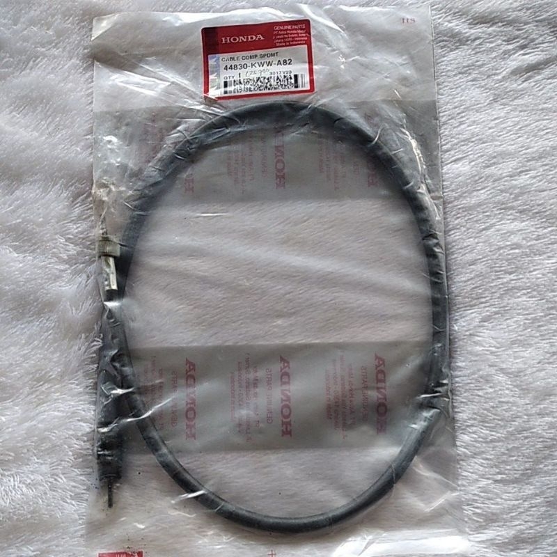 Kabel speedometer revo absolut revo fit supra 125 fi blade 44830-KWW-A82 ori AHM