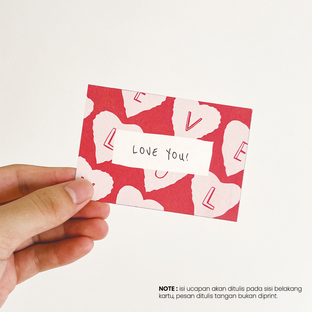 Kartu Ucapan untuk Kado Pacar Ulang Tahun Gift Valentine