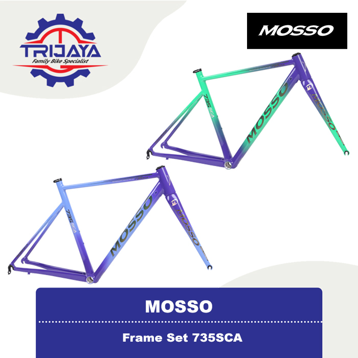 Mosso 735SCA Frame Set Sepeda Road Sepeda Balap [700C]