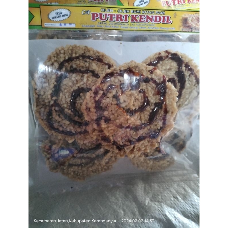 Intip Goreng Oleh2 khas Solo Kemasan Kecil