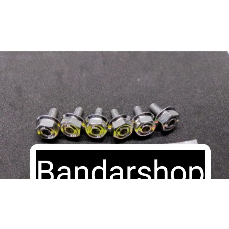 Baut Stainlist 2 Kunci Bordes Mio Sporty Baut 10 Injekan Mio Smile Baut Probolt Bordes Mio Sporty Mi