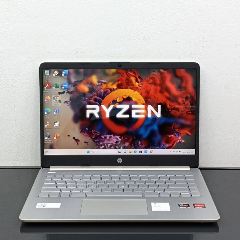 LAPTOP HP 14S-FQ1035AU AMD RYZEN 3 5300U 8GB SSD 512GB