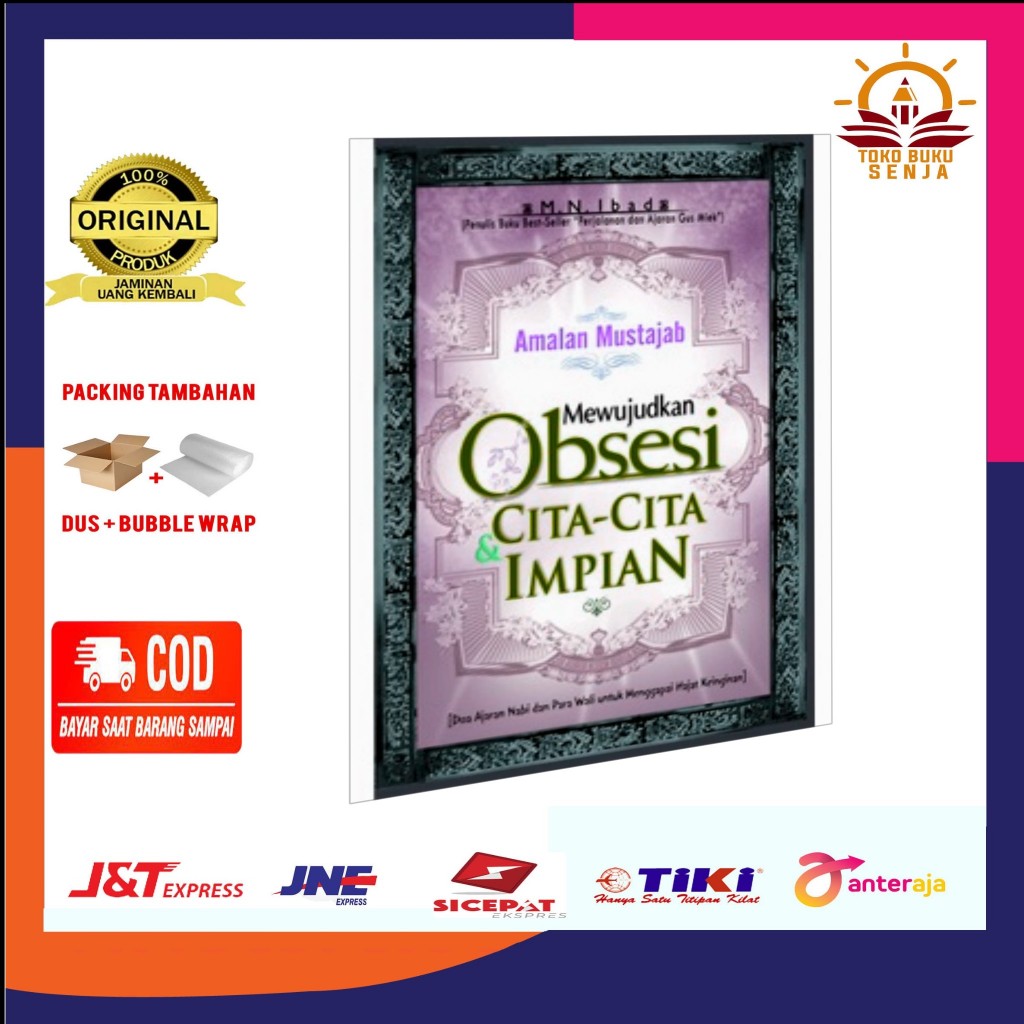 Buku Kumpulan Doa Doa Amalan Mustajab - Mewujudkan Obsesi, Cita-cita dan Impian - Pustaka Pesantren