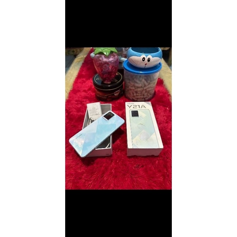 Hp vivo Y21A RAM 4/64GB FULLSET NO MINUS MURAH