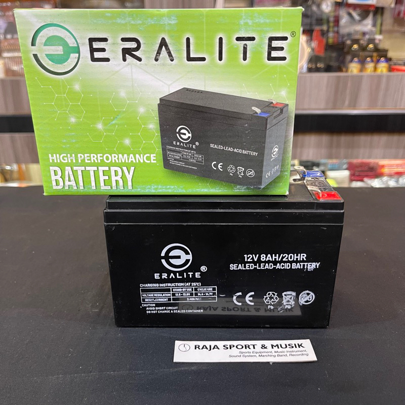 Eralite Baterai 12V 8Ah untuk Sprayer Elektrik - UPS