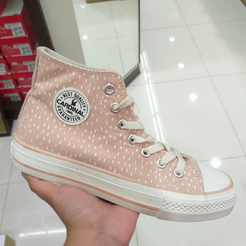 CARDINAL Sepatu Sneakers Kanvas Wanita Bertali Super Keren Original Brand Matahari