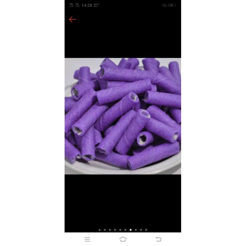 

snack manis renyah astor warna warni 1kg