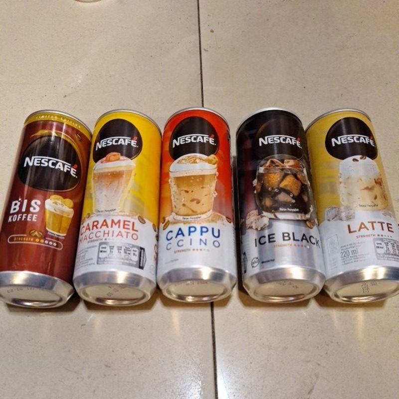 

nescafe kaleng 220ml aneka varian