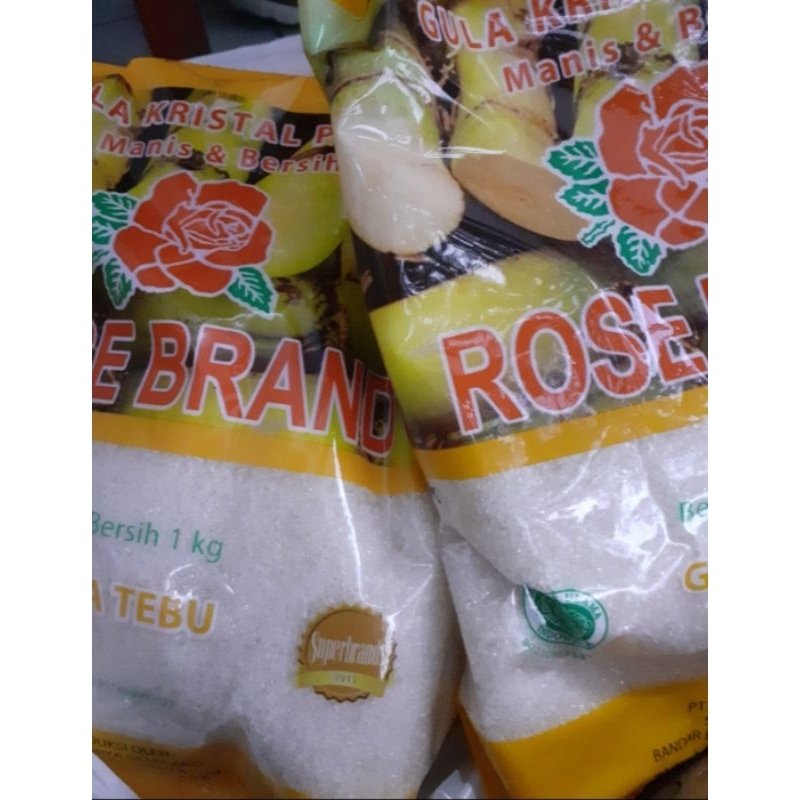 

Gula pasir rose brand 1 kg