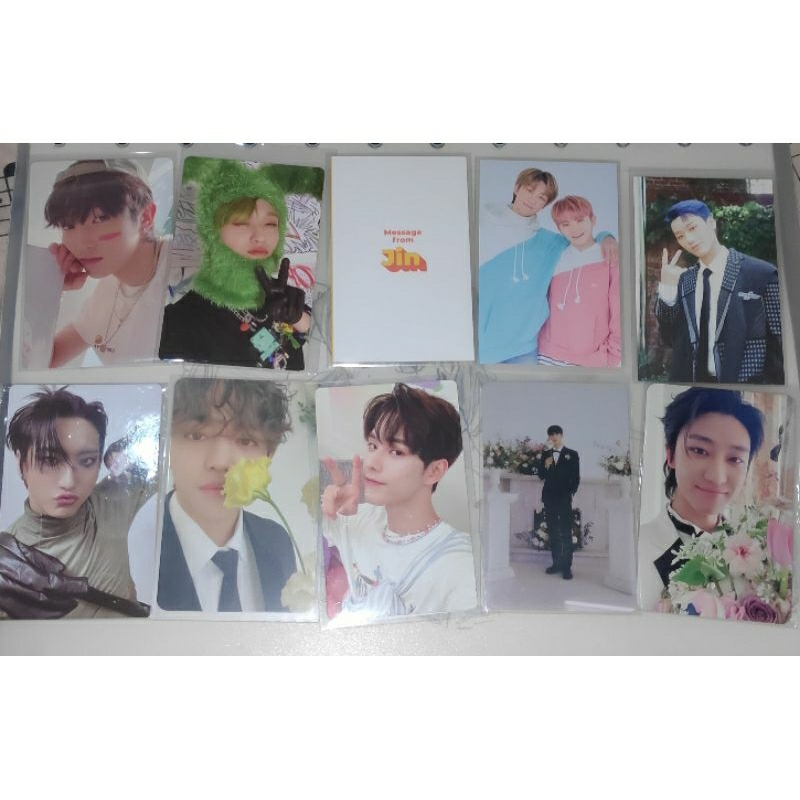 photocard ateez xikers svt