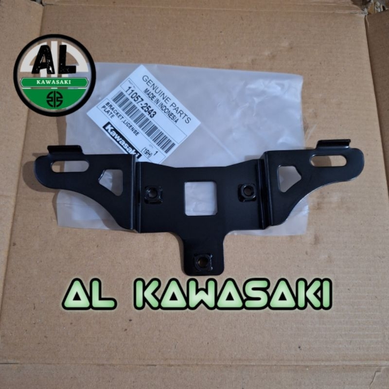 bracket breket dudukan plat nomer nomor depan klx 230 klx230 original