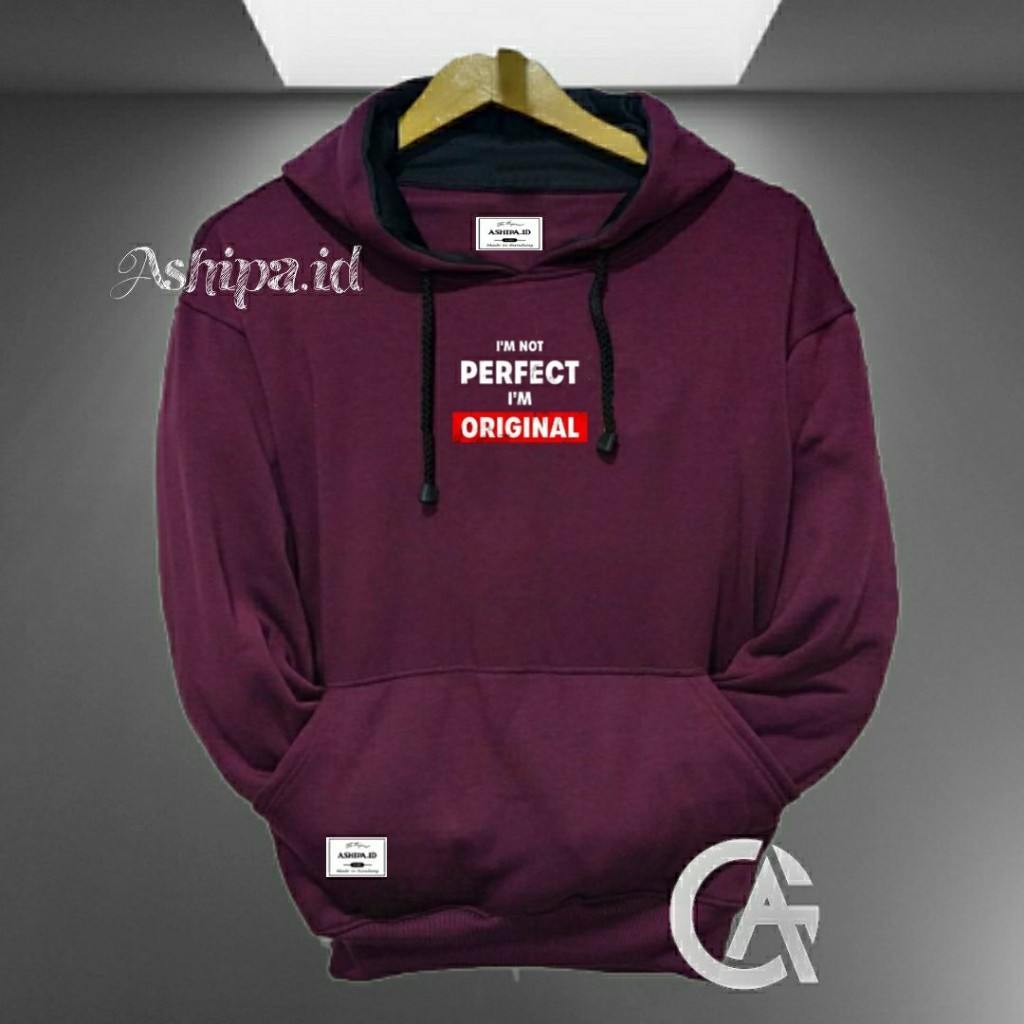 Sweater Hoodie Erigo Original Premium Distro Brand Lokal Hoodie Pria
