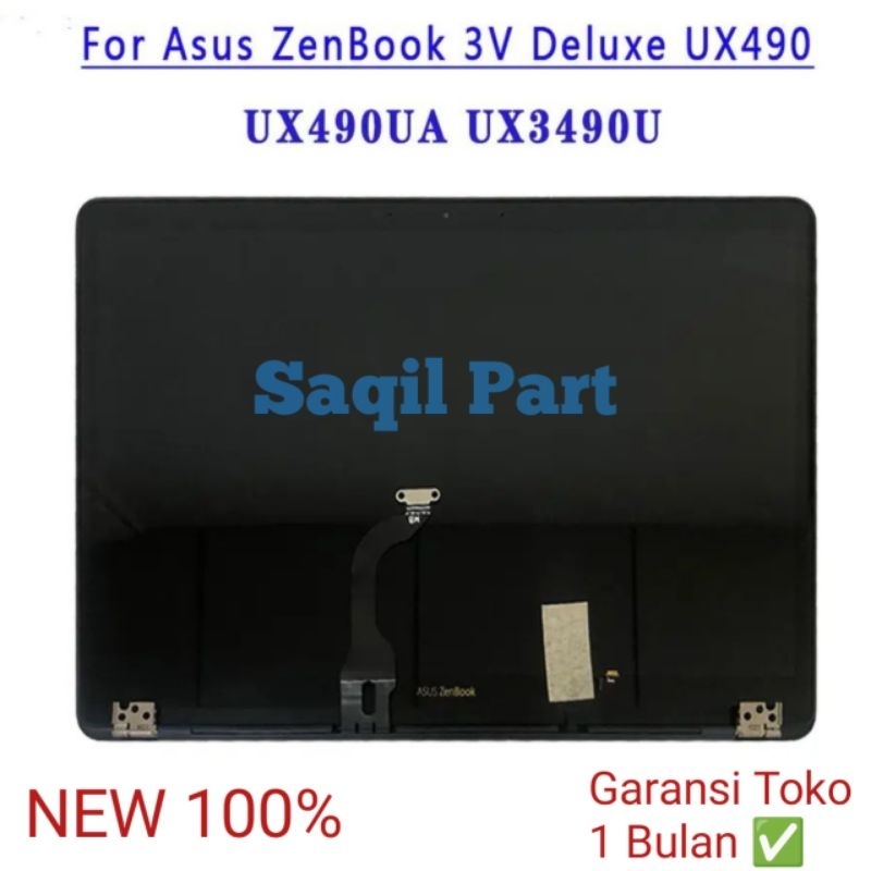 LCD Layar ASUS ZENBOOK UX490 UX490U UX490UA UX3490 UX3490U FULLSET CASING