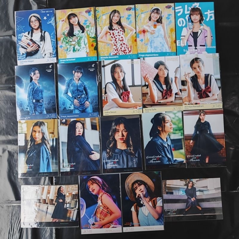 Photopack Official JKT48 (Darashinai, Erigo, Librarian, Anniv 9, Anniv 11, MV, SummerFest)