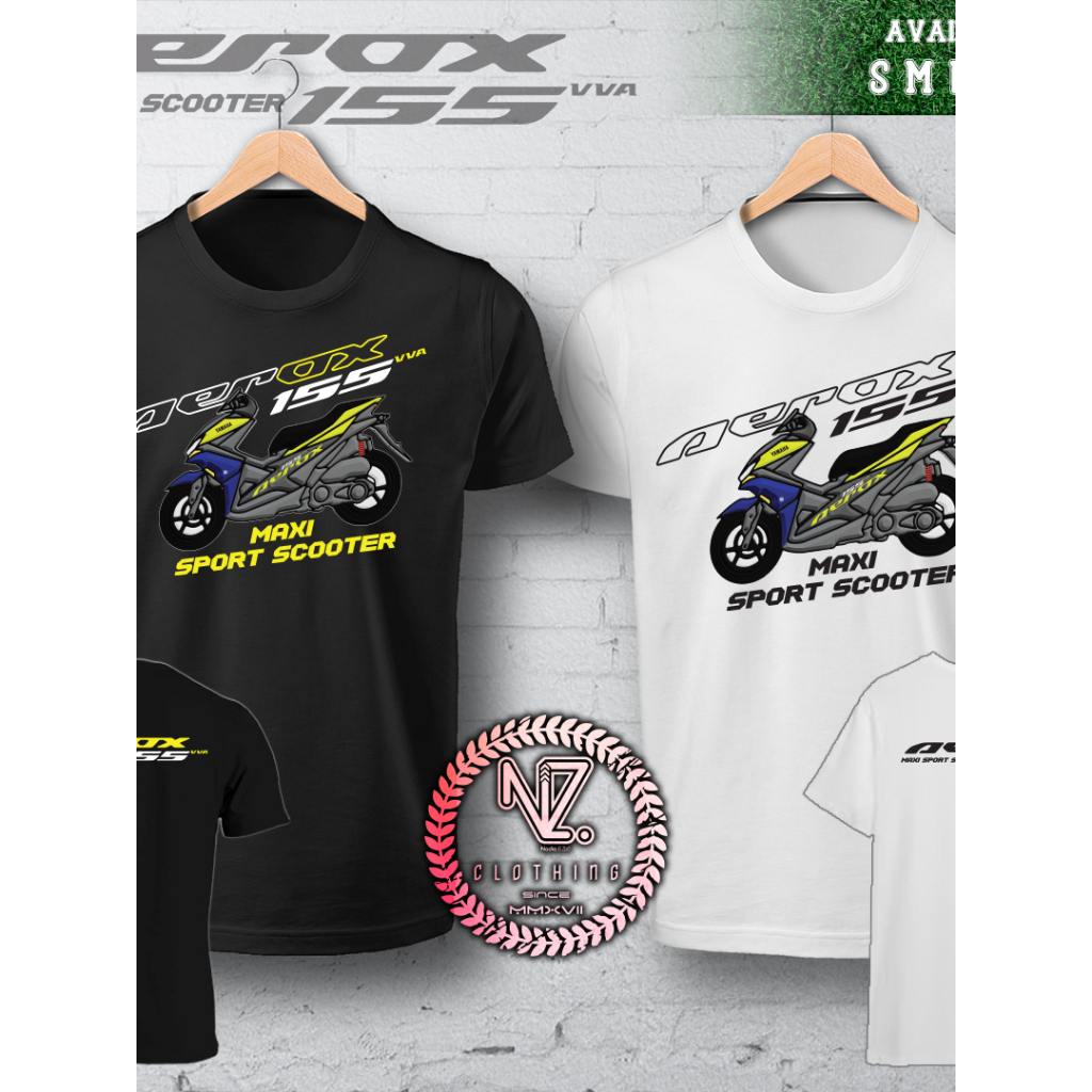 Kaos Yamaha Aerox/Baju Aerox/Tshirt Yamaha Aerox_NEW 03