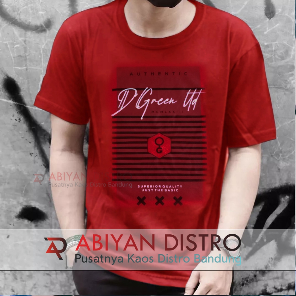 Kaos Pria terbaru 2023 / kaos D'Green / Kaos distro pria / kaos distro pria terbaru 2023 / kaos dist