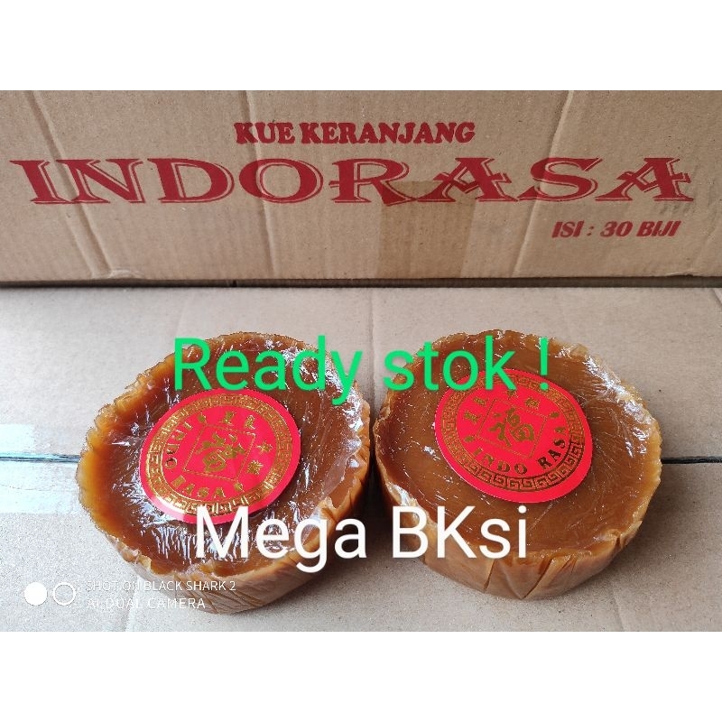 2 pcs/1kg kue keranjang Imlek indo rasa/kue dodol indorasa/kue imlek cap indo rasa .