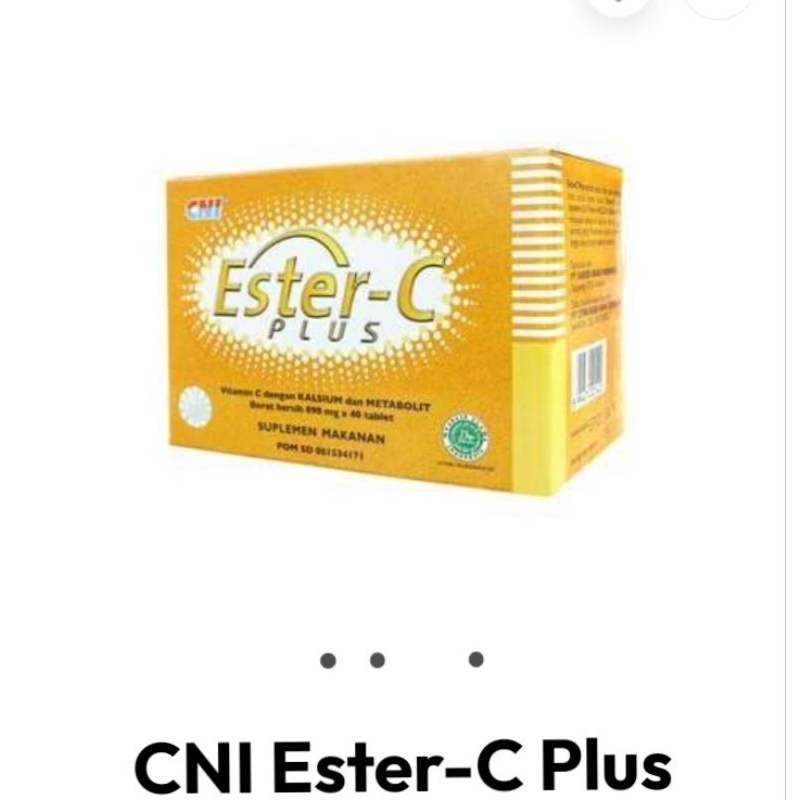 Ester-CPlus produk kesehatan CNI