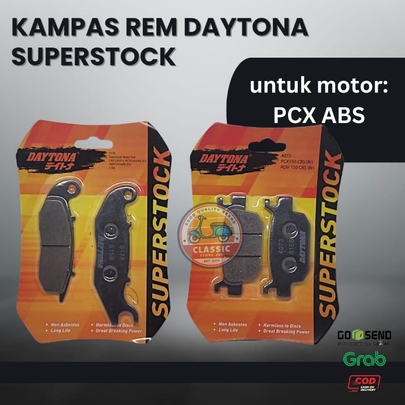 Kampas rem Daytona superstock PCX Abs