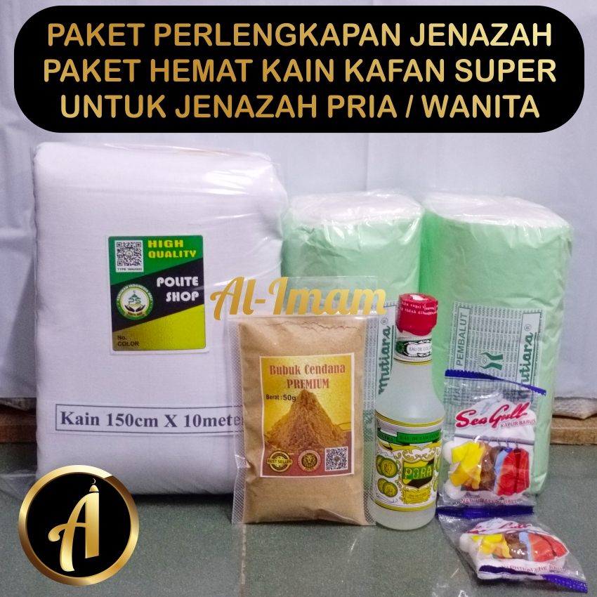 Perlengkapan Jenazah Kain Kafan Super