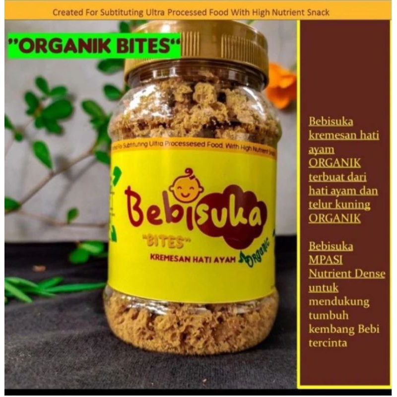 

BEBISUKA Kremesan Hati Ayam