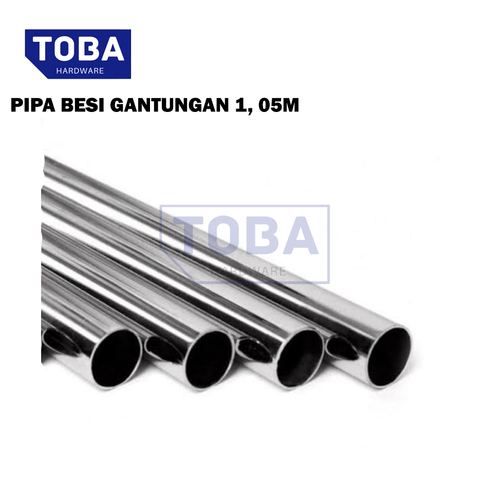 TOBA- PIPA BESI GANTUNGAN/ PIPA BESI/ PIPA GANTUNGAN/ PIPA GANTUNGAN BAJU 1,05 M