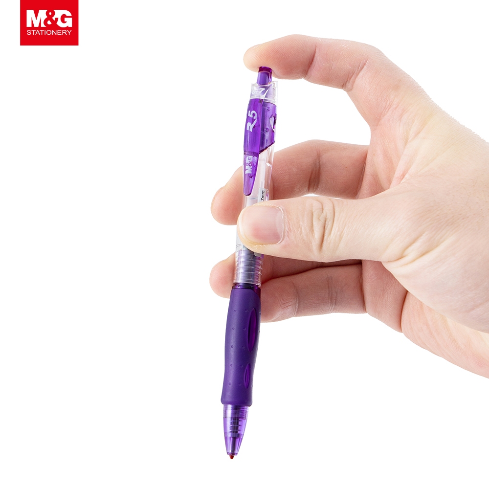 

Pulpen Cetrek/Cetek M&G Retractable Gel Pen 0.7mm AGP12371 Purple