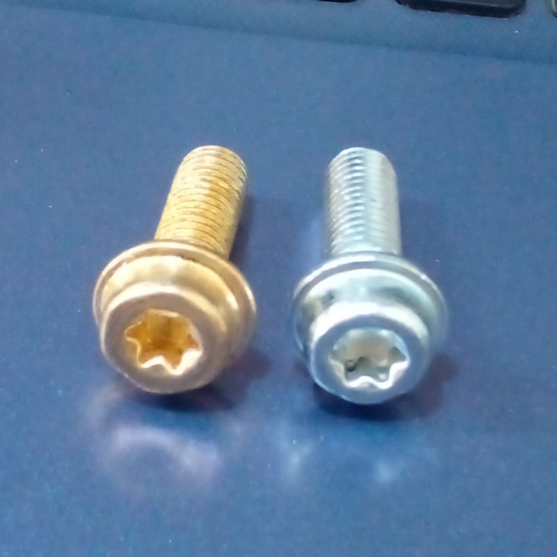 Baut bintang baut kaliper cakram Honda