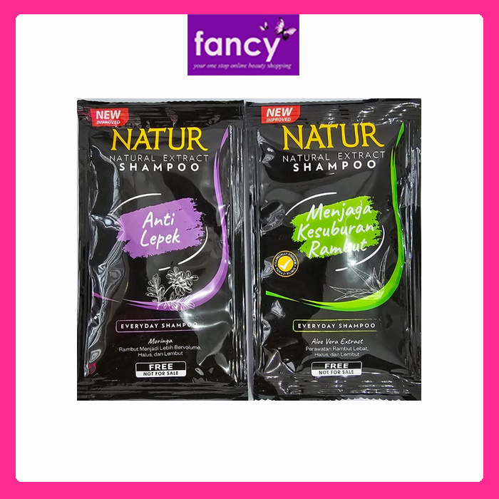 Natur Shampo / Conditioner Sachet 8ml Olive Oil with Tea Tree / Ginseng / Argan Oil / Aloe Vera / Mo