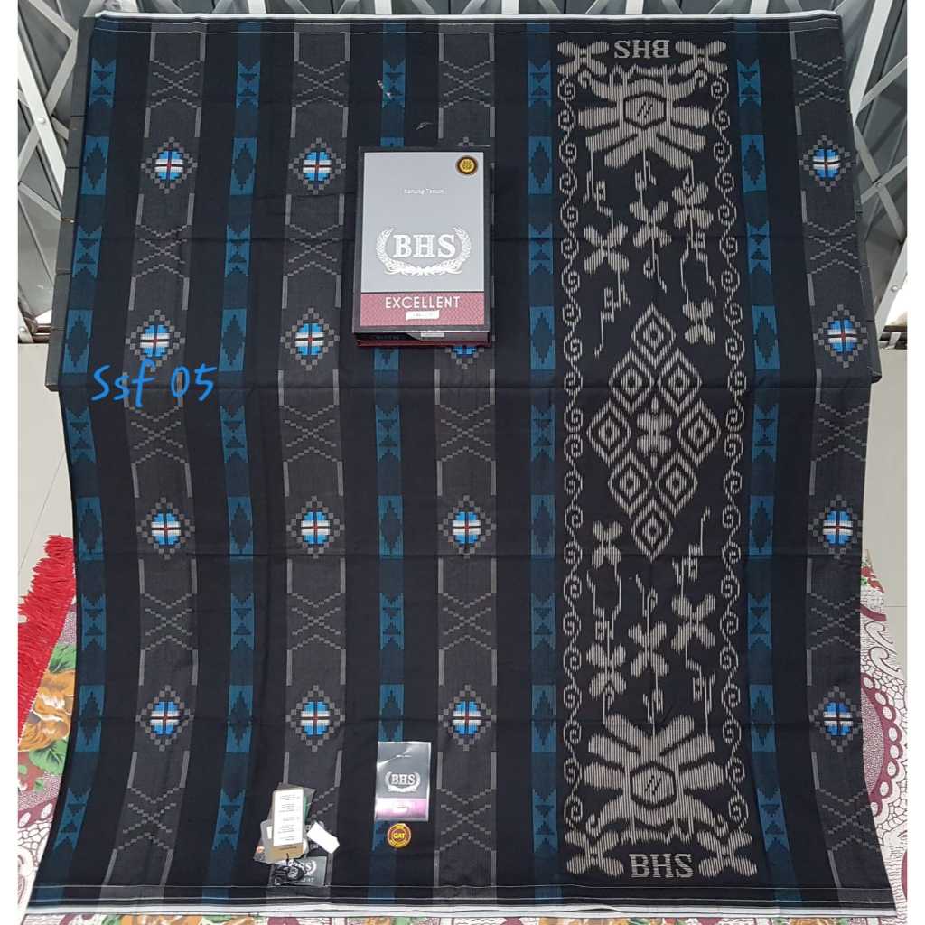 SARUNG BHS EXCELLENT JACQUARD SERIES KUALITAS SILVER ORIGINAL