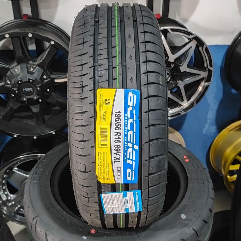 Ban Oem Mobil Baleno Ukuran 195 55 Ring 15 ACCELERA PHI-R BAN TUBELES